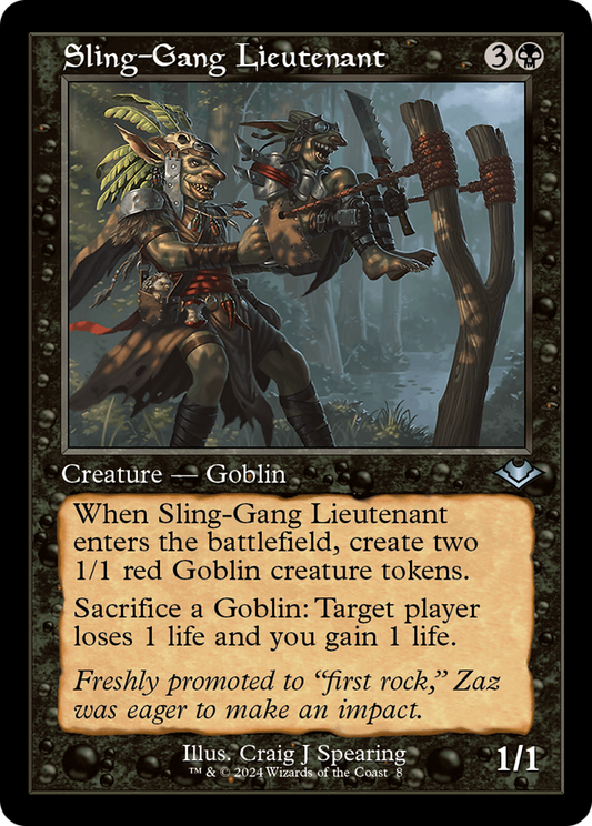 Sling-Gang Lieutenant (H2R-008) (Foil)