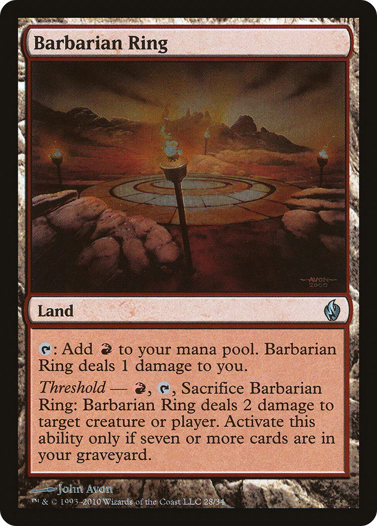 Barbarian Ring (PD2-028) (Foil)