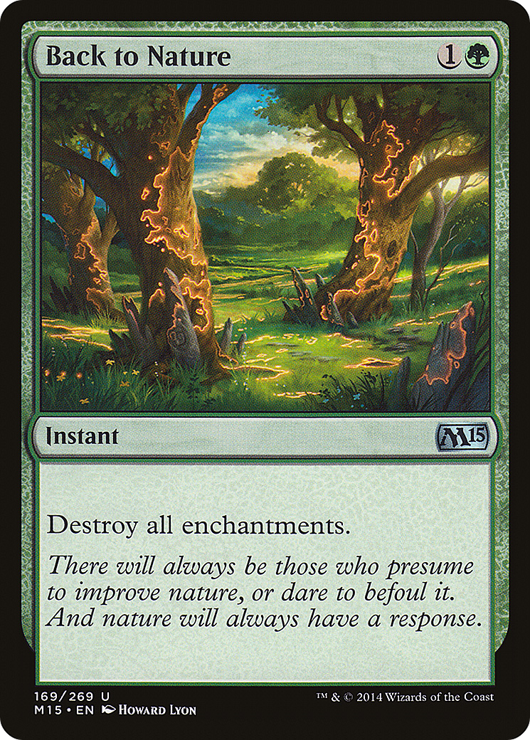 Back to Nature (M15-169) (Foil)