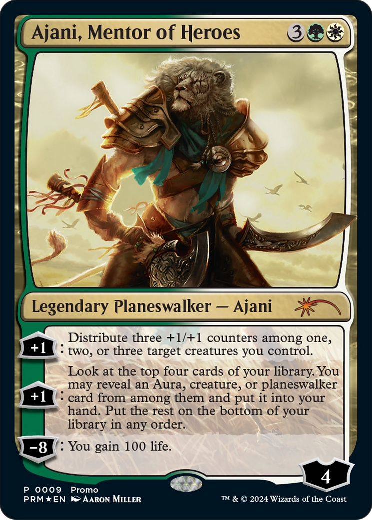 Ajani, Mentor of Heroes (PMEI-2024-3) (Foil)