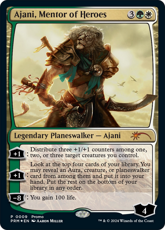 Ajani, Mentor of Heroes (PMEI-2024-3) (Foil)