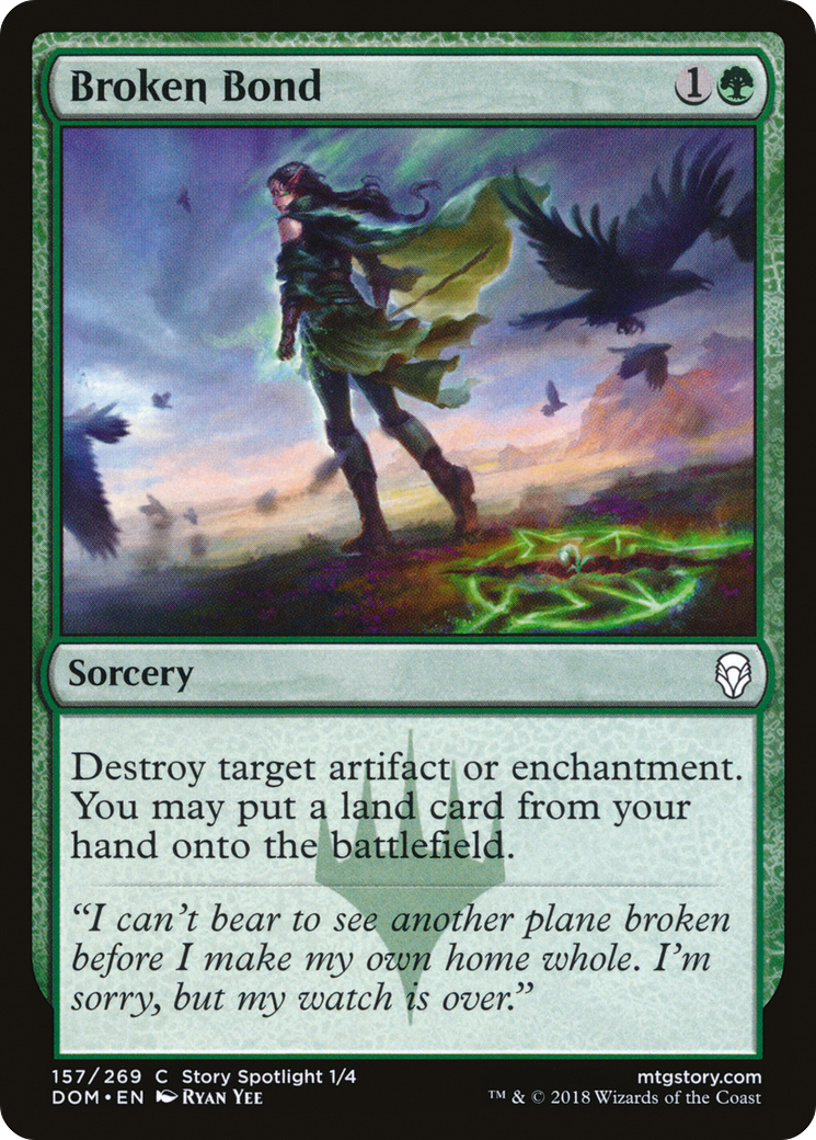 Broken Bond (DOM-157) (Foil)