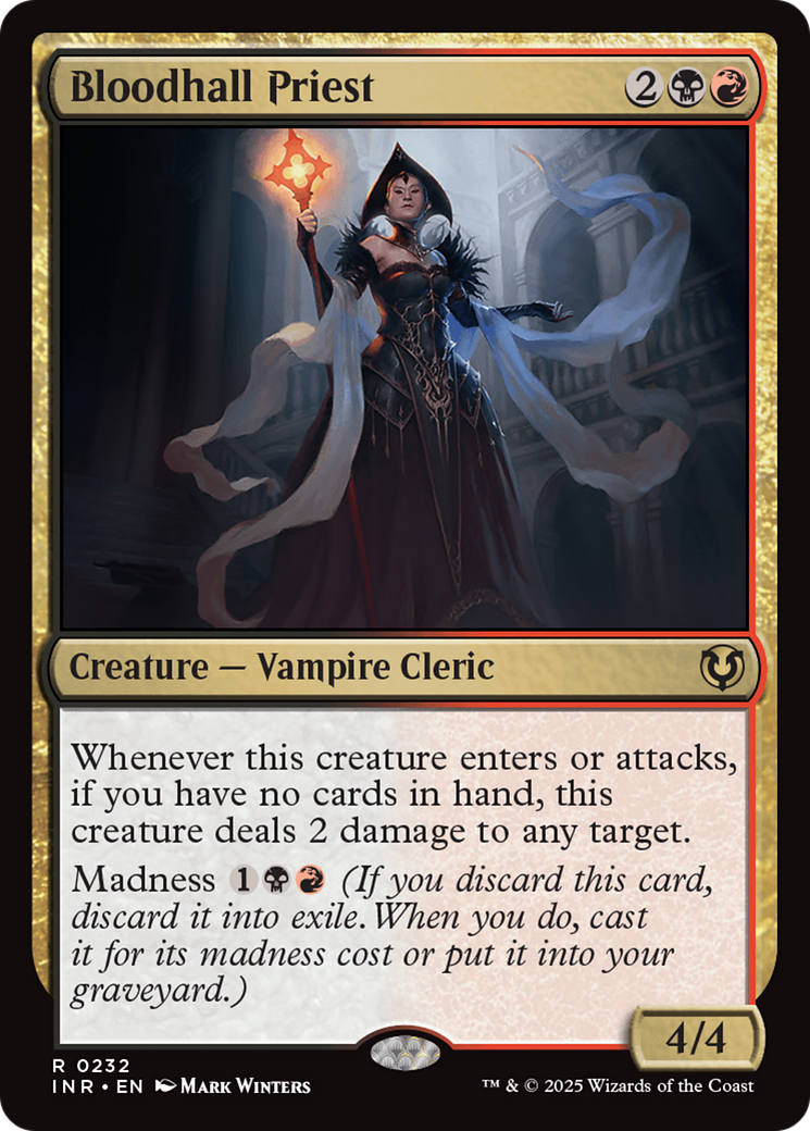 Bloodhall Priest (INR-232) (Foil)