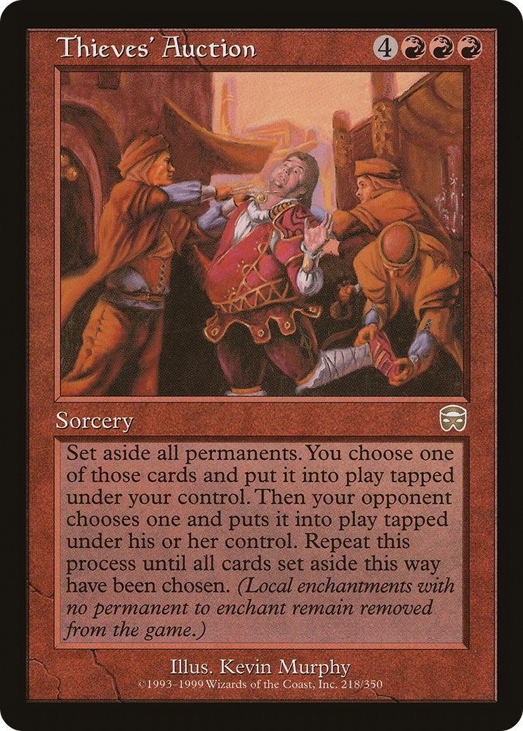 Thieves' Auction (MMQ-218) (Foil)