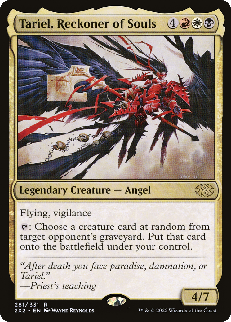 Tariel, Reckoner of Souls (2X2-281) (Foil)