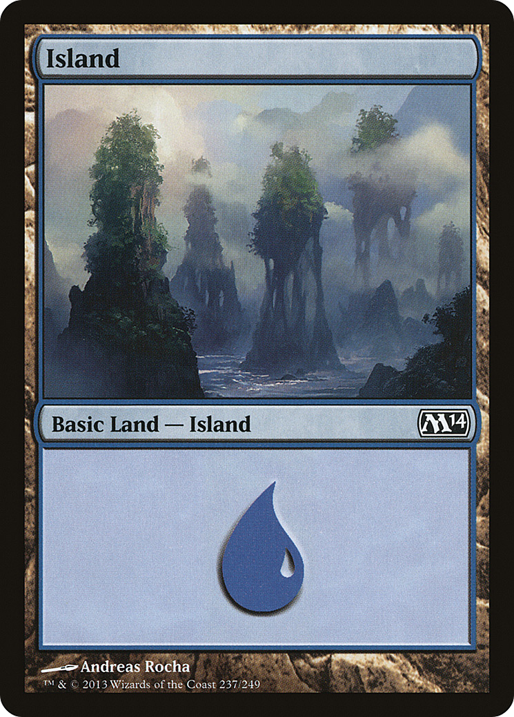Island (M14-237) (Foil)