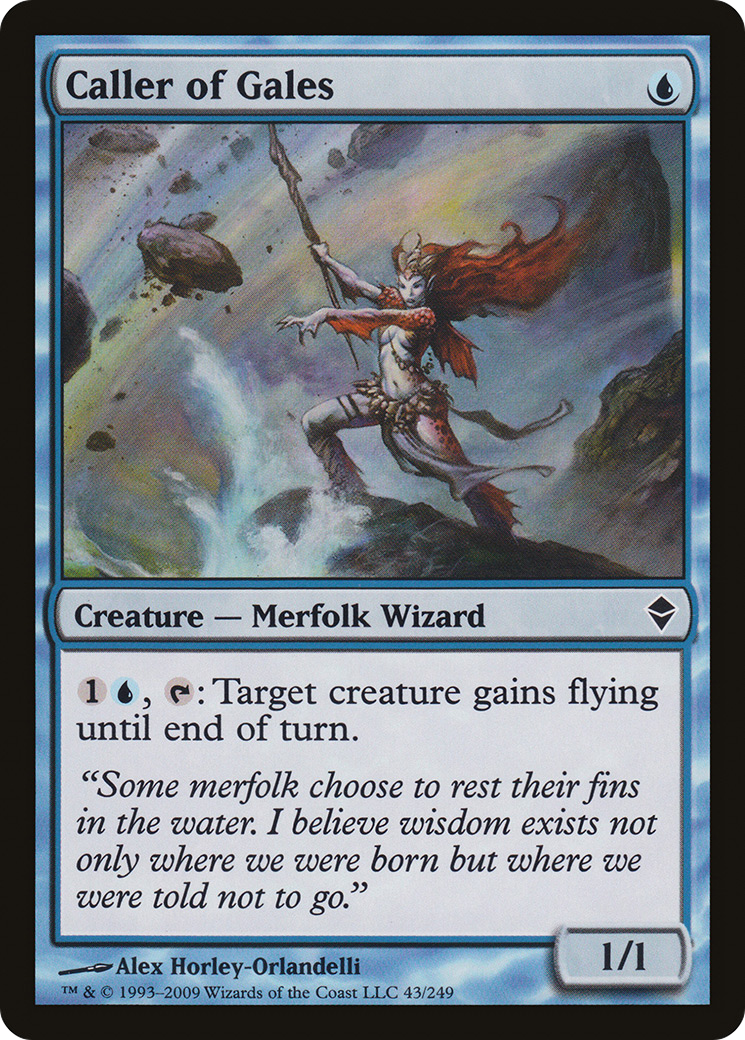 Caller of Gales (ZEN-043) (Foil)