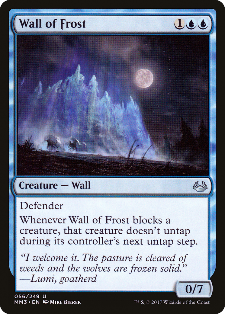 Wall of Frost (MM3-056)