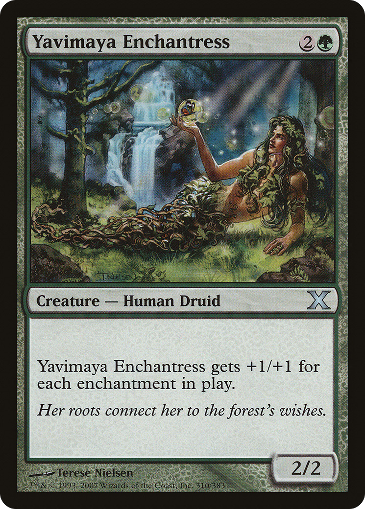 Yavimaya Enchantress (10E-310) (Foil)