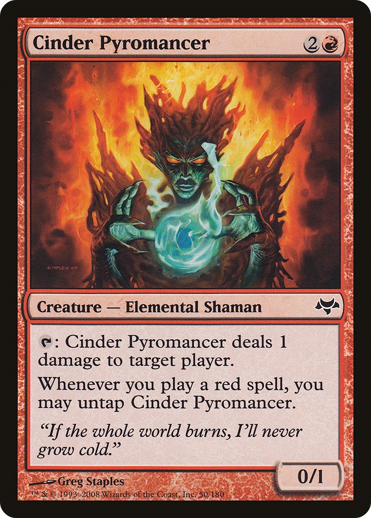 Cinder Pyromancer (EVE-050)