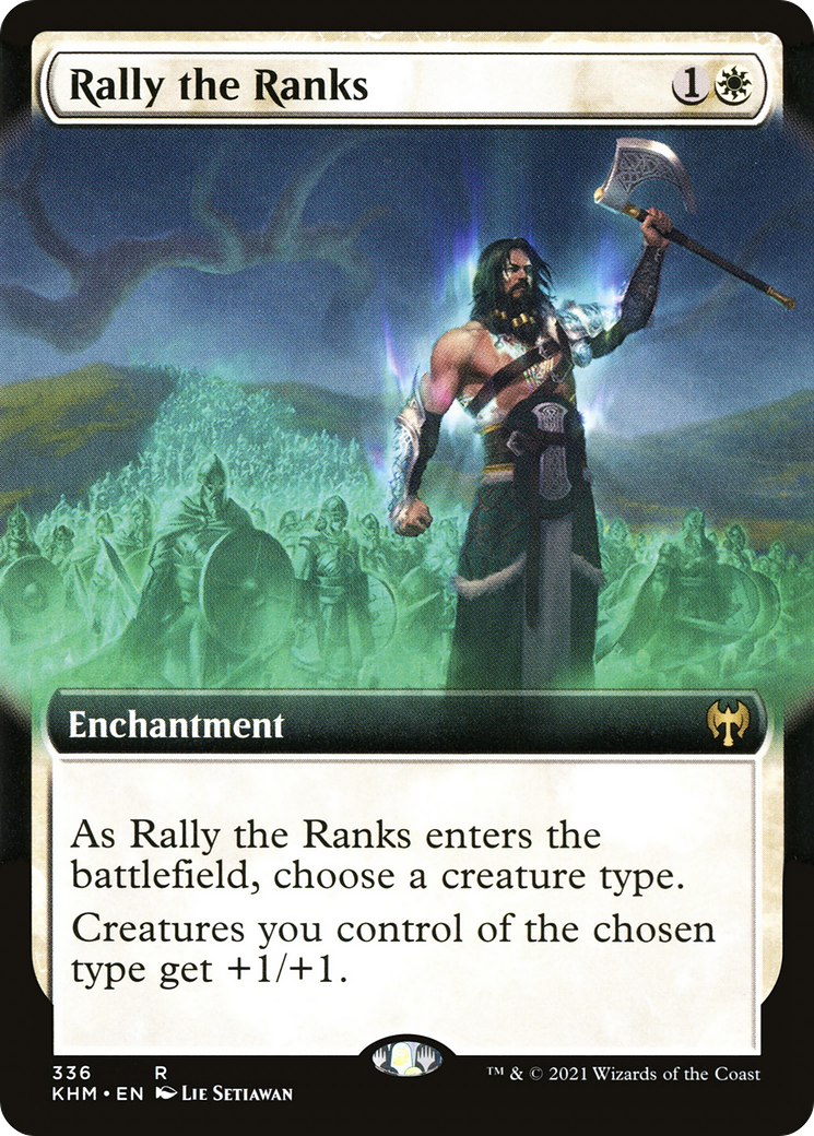 Rally the Ranks (KHM-336) (Extended Art) (Foil)