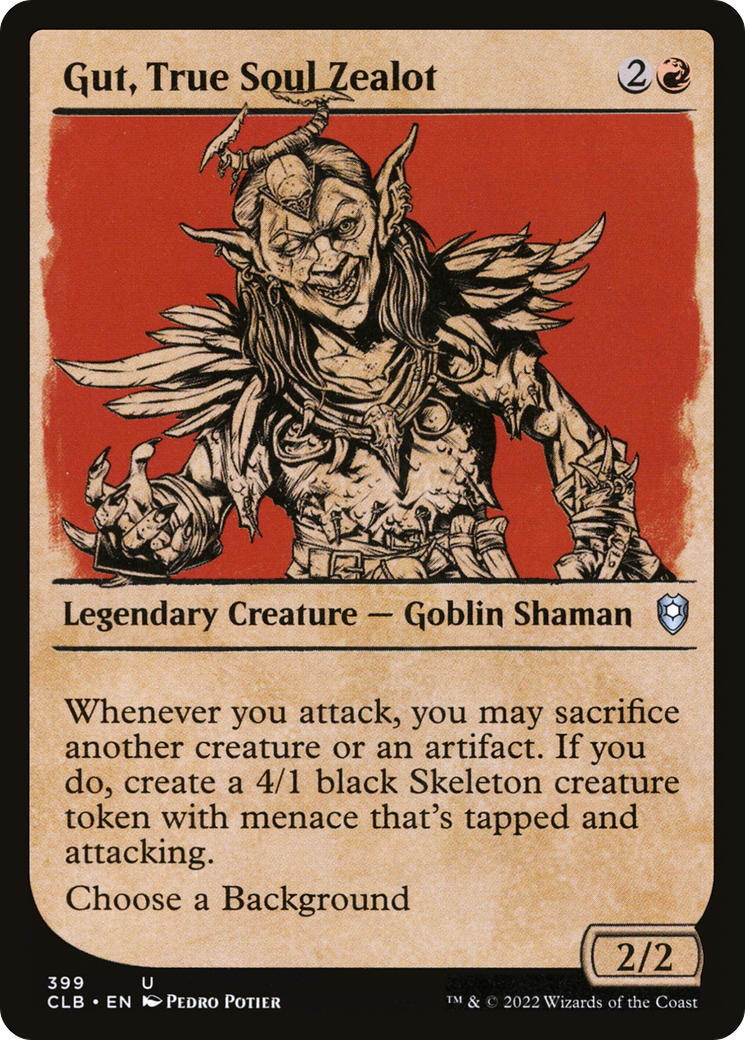 Gut, True Soul Zealot (CLB-399) (Showcase)