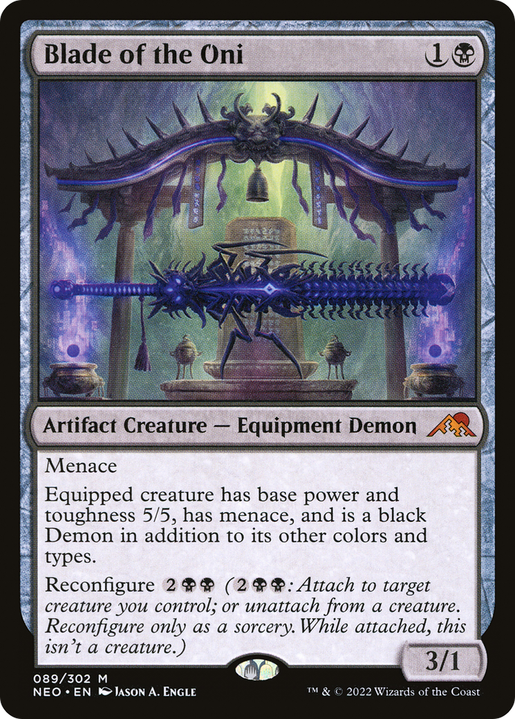 Blade of the Oni (NEO-089) (Foil)
