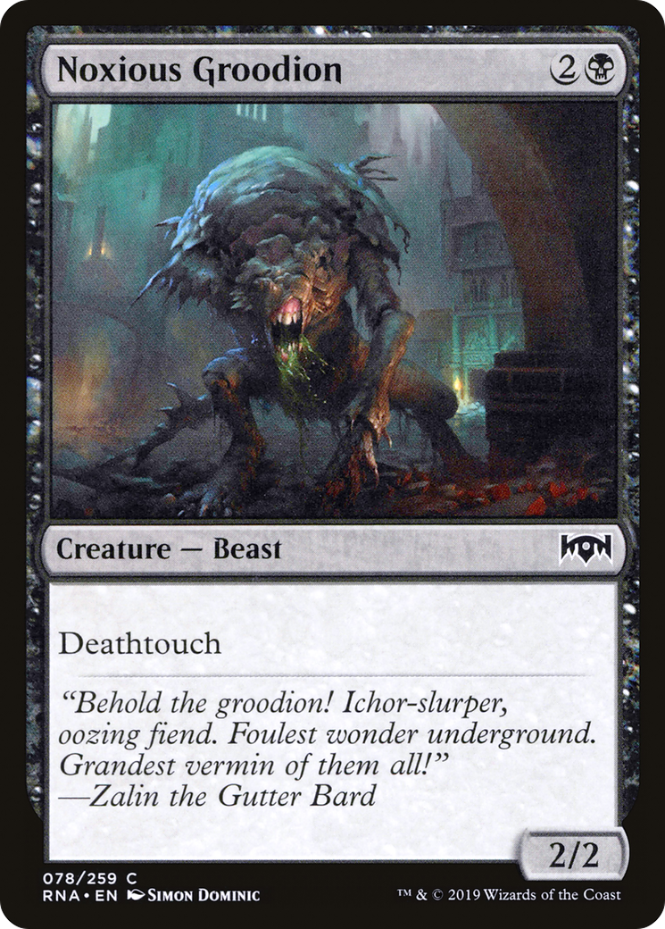 Noxious Groodion (RNA-078) (Foil)