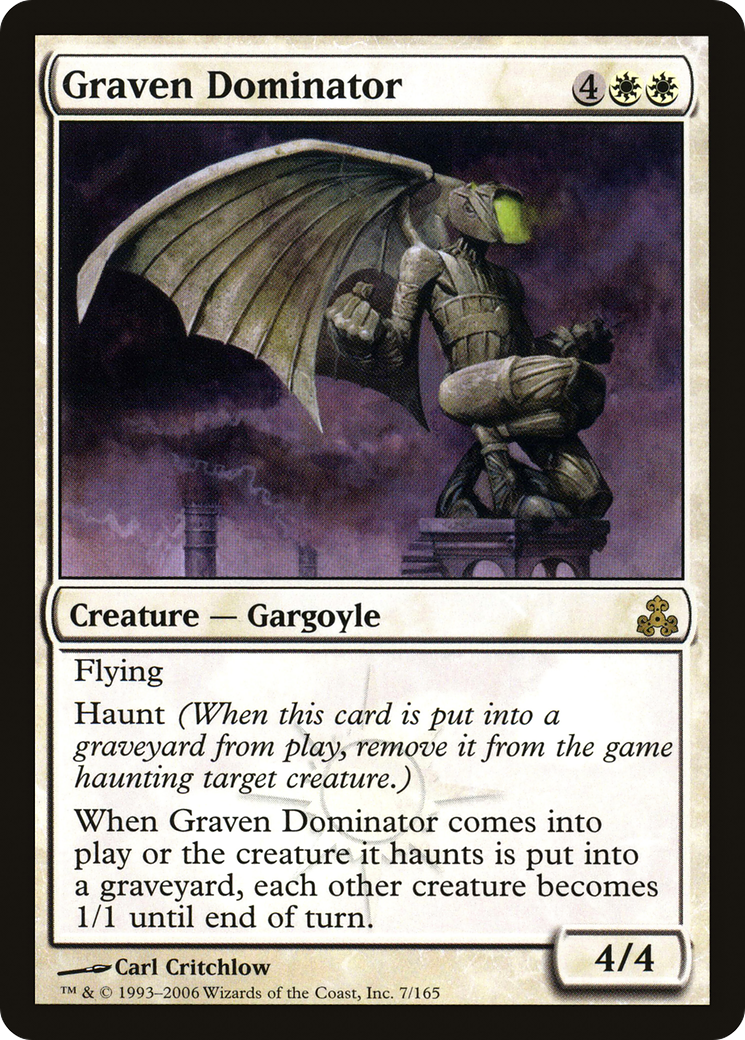 Graven Dominator (GPT-007) (Foil)