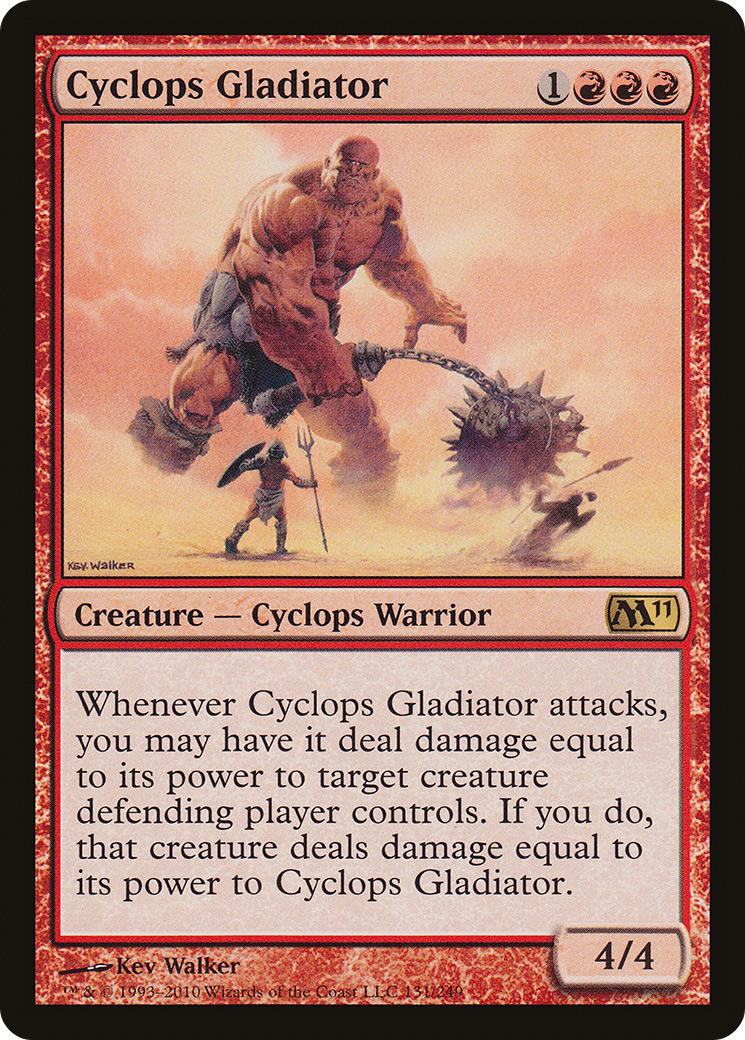 Cyclops Gladiator (M11-131) (Foil)