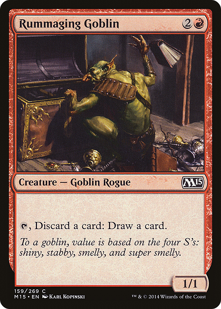 Rummaging Goblin (M15-159) (Foil)