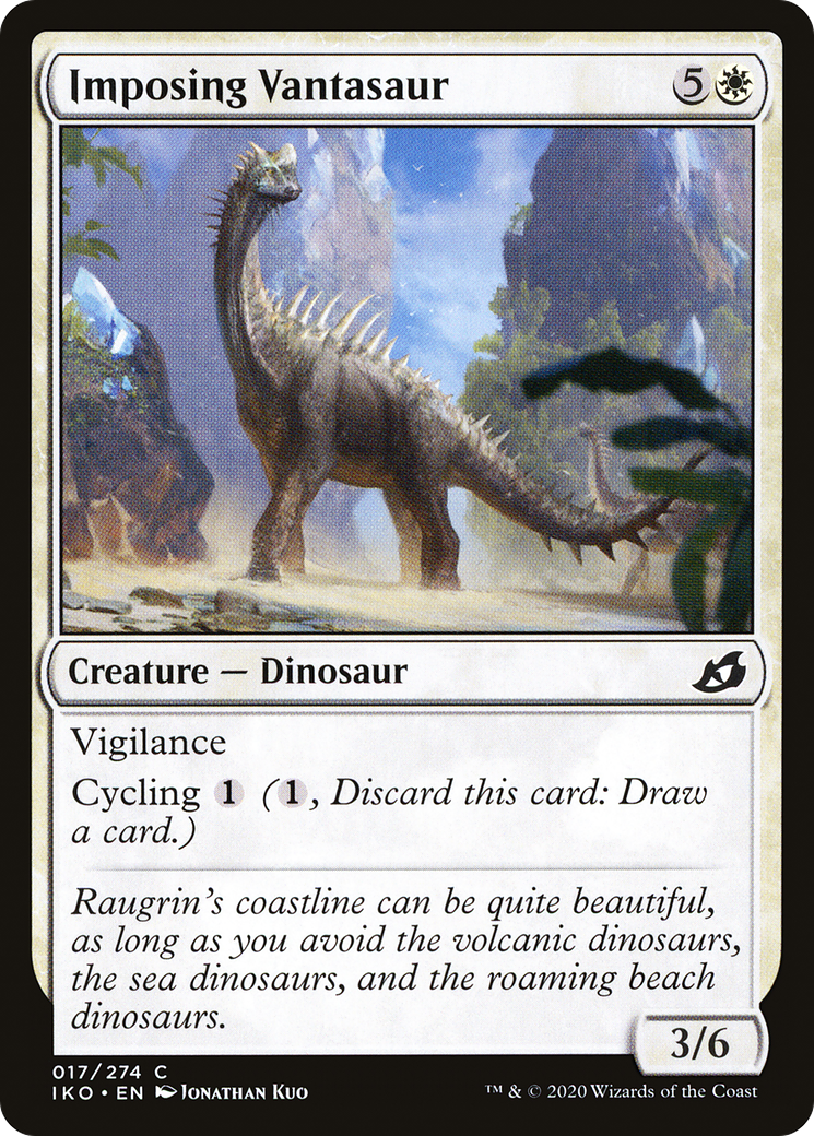 Imposing Vantasaur (IKO-017) (Foil)