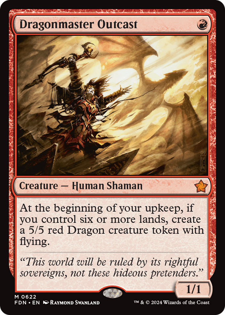 Dragonmaster Outcast (FDN-622)