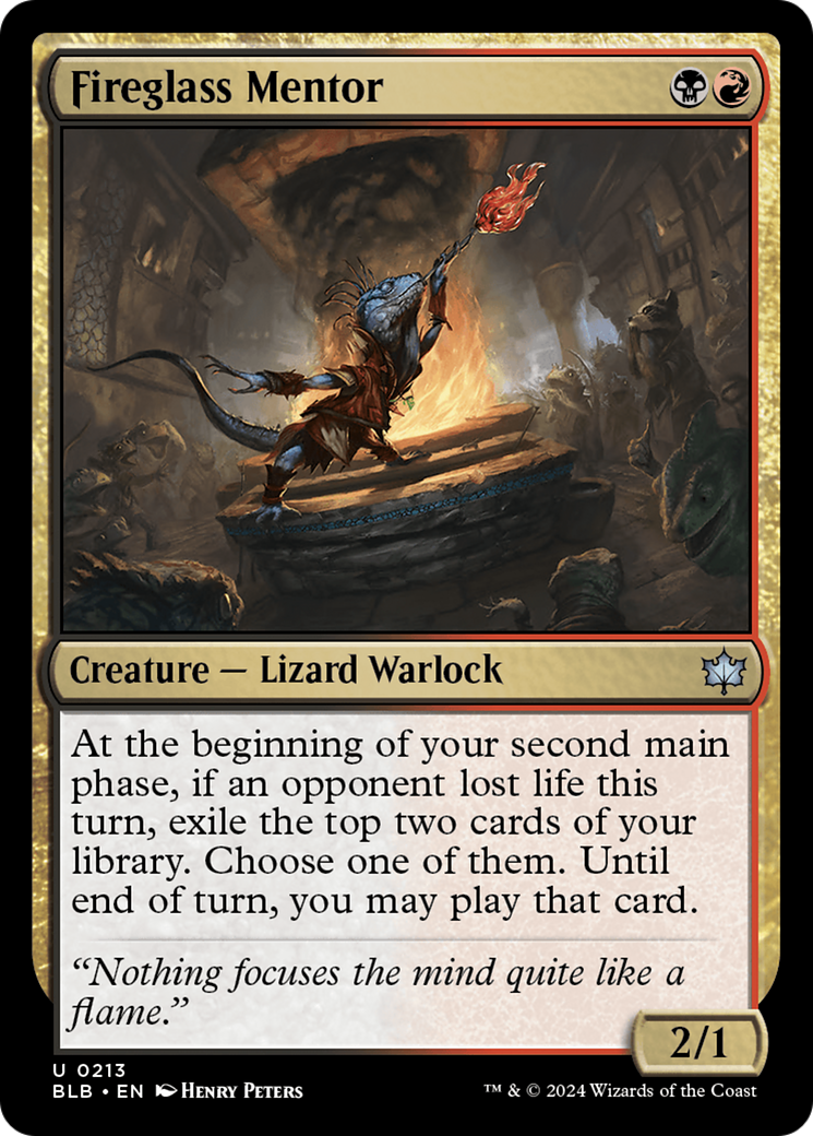 Fireglass Mentor (BLB-213)
