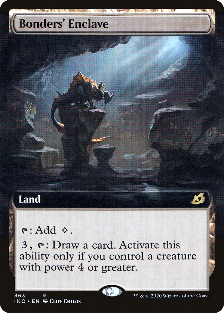 Bonders' Enclave (IKO-363) (Extended Art)