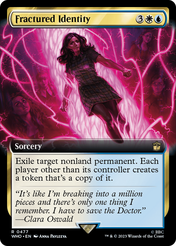 Fractured Identity (WHO-477) (Extended Art) (Foil)