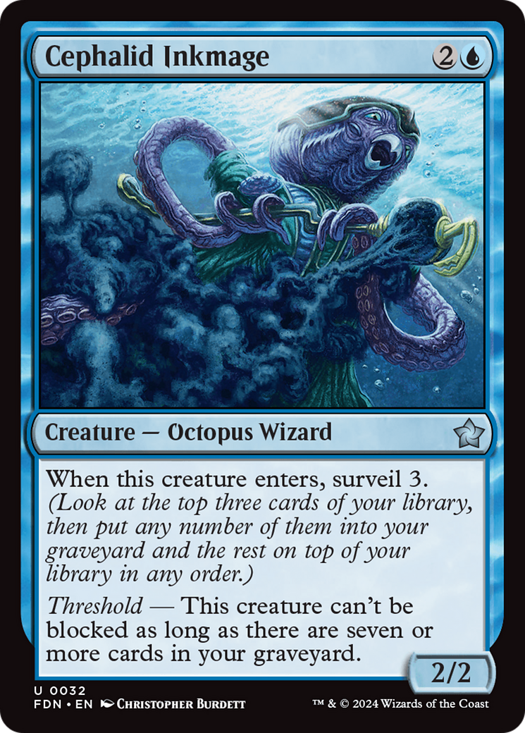 Cephalid Inkmage (FDN-032)