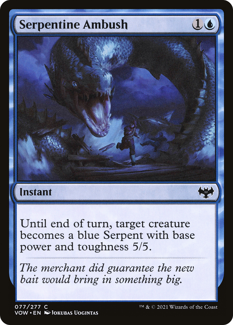 Serpentine Ambush (VOW-077) (Foil)