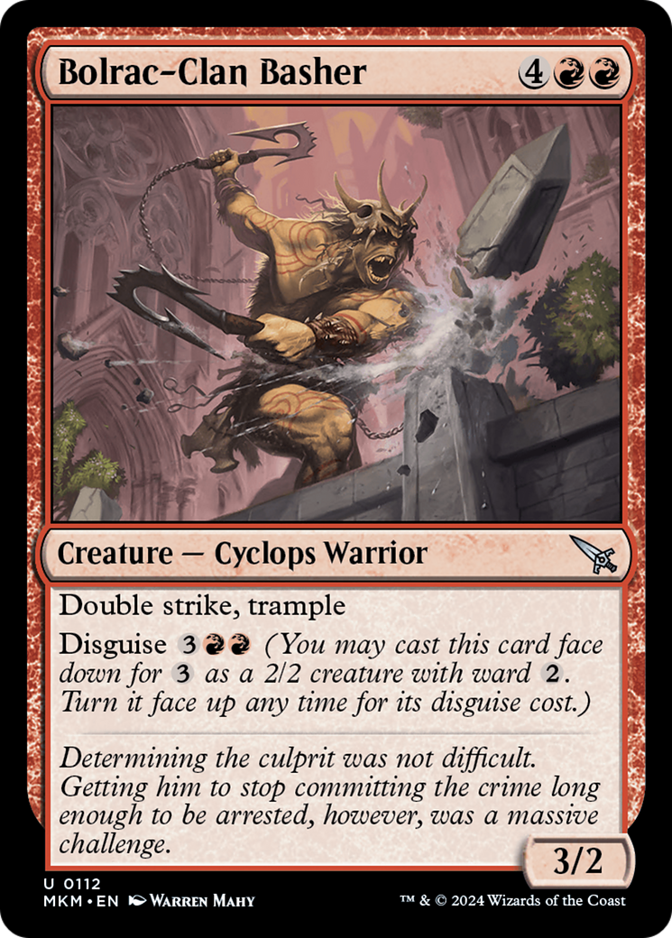 Bolrac-Clan Basher (MKM-112) (Foil)