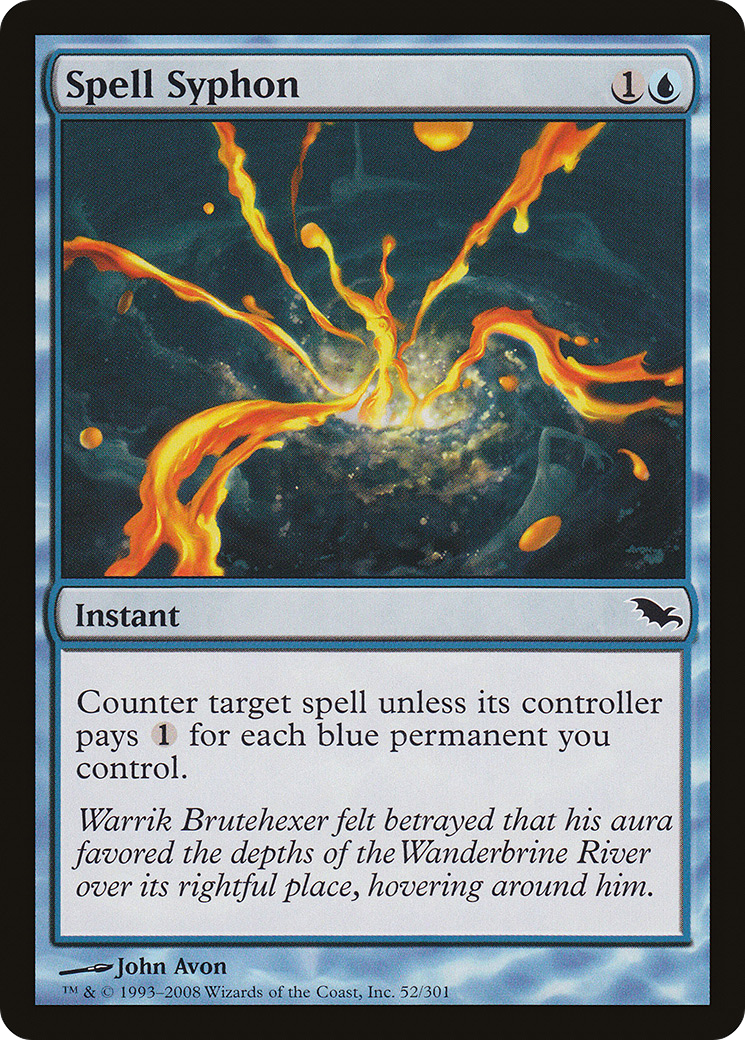 Spell Syphon (SHM-052) (Foil)