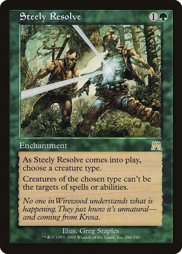 Steely Resolve (ONS-286) (Foil)