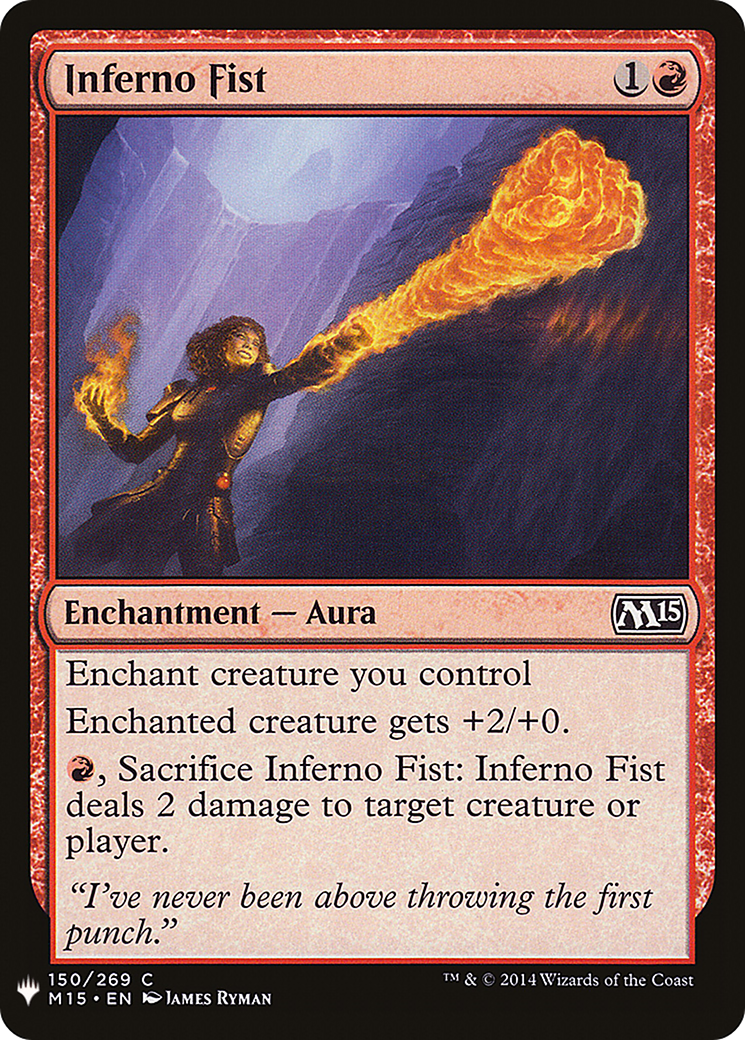 Inferno Fist (LIST-M15-150)