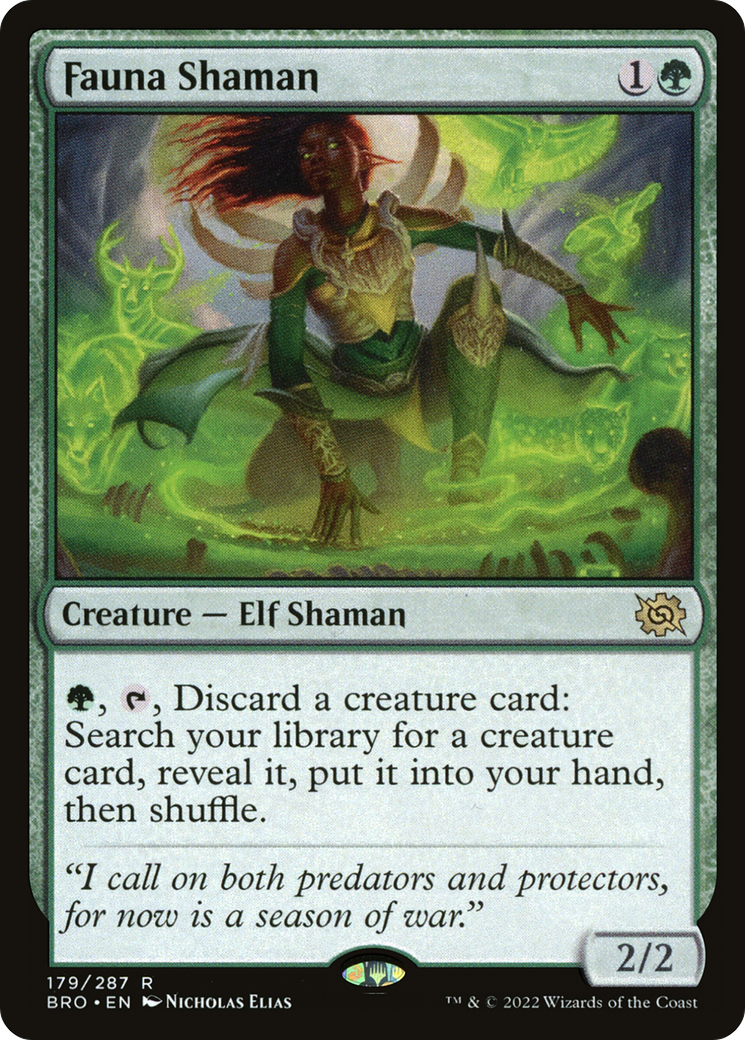 Fauna Shaman (BRO-179) (Foil)