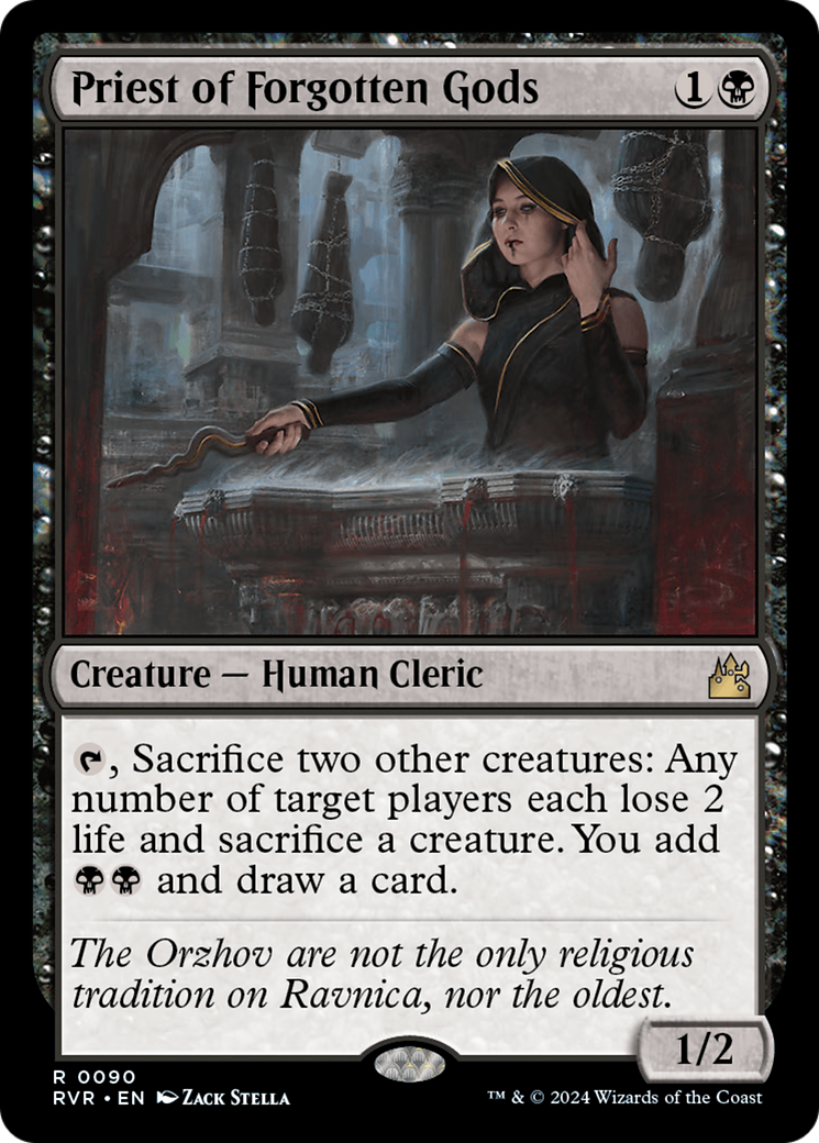 Priest of Forgotten Gods (RVR-090) (Foil)