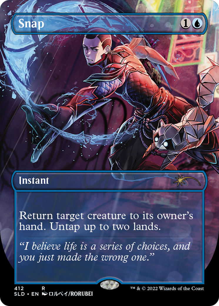 Snap (SLD-412) (Borderless) (Foil)