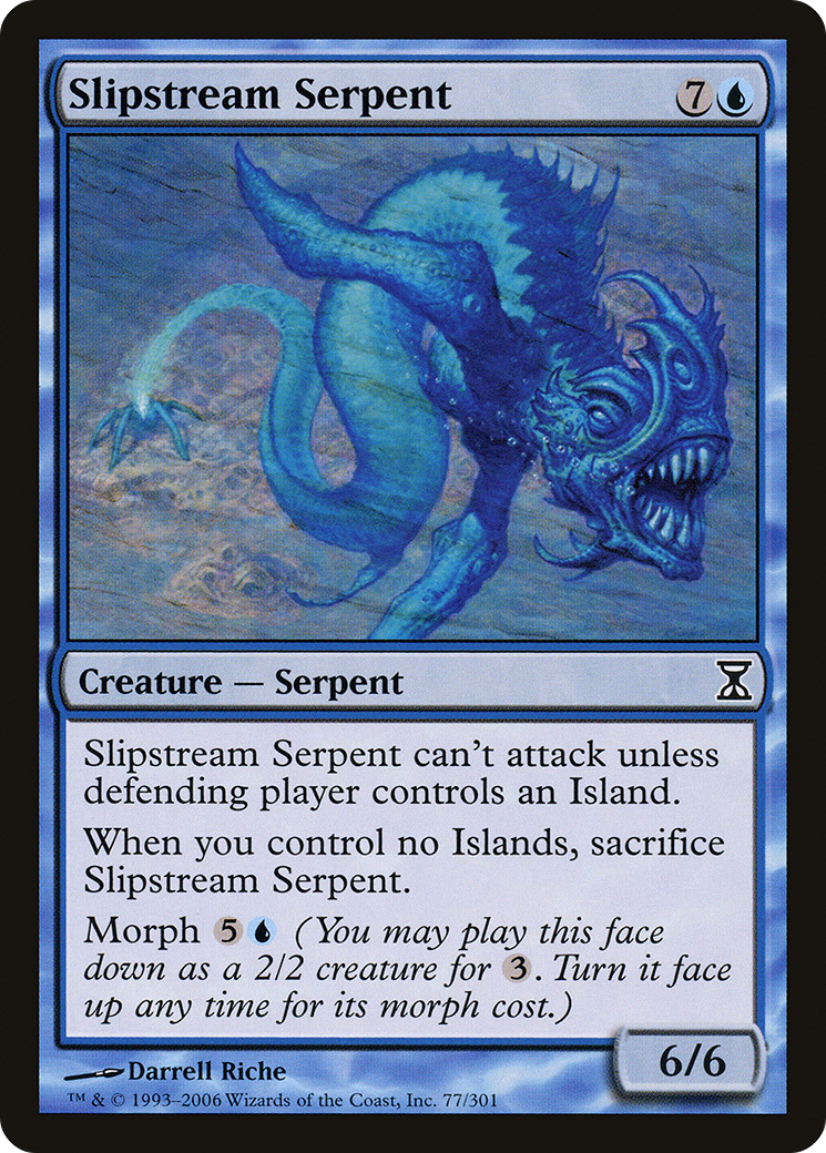 Slipstream Serpent (TSP-077) (Foil)