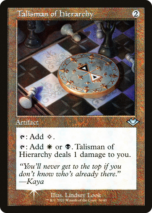 Talisman of Hierarchy (H1R-036) (Foil)
