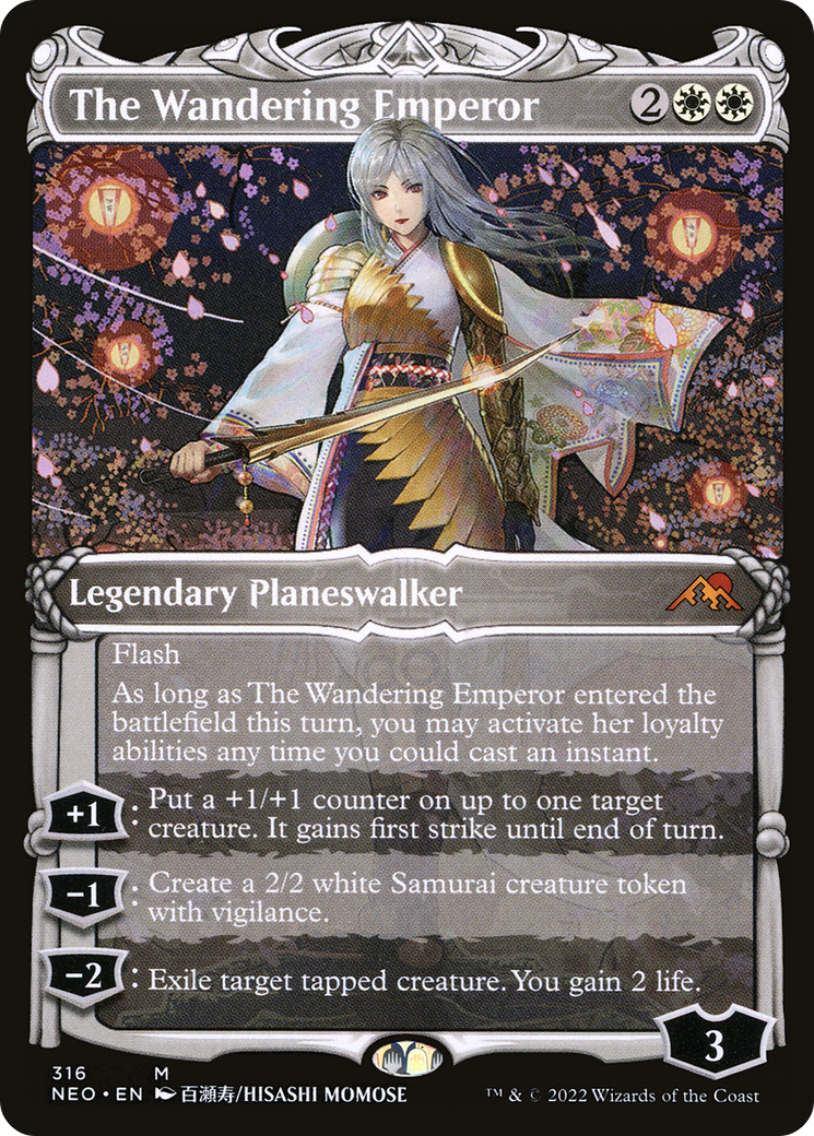 The Wandering Emperor (NEO-316) (Showcase) (Foil)