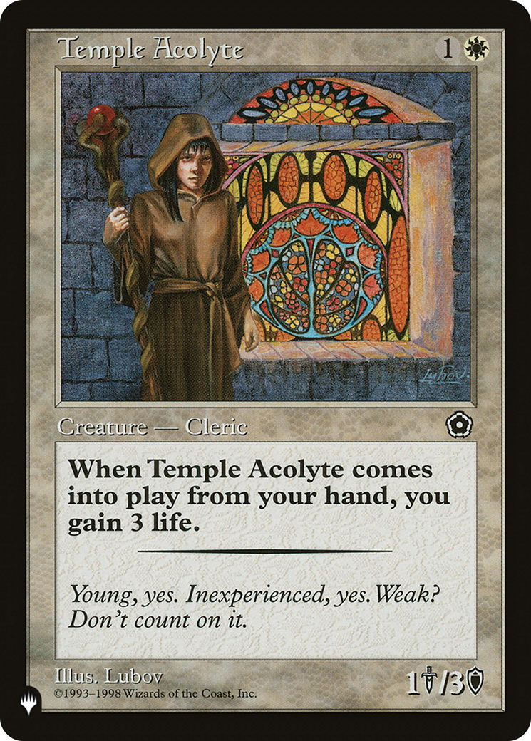 Temple Acolyte (LIST-P02-23)