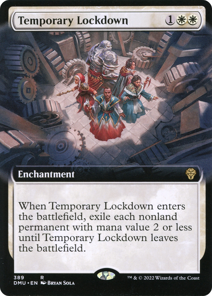 Temporary Lockdown (DMU-389) (Extended Art)