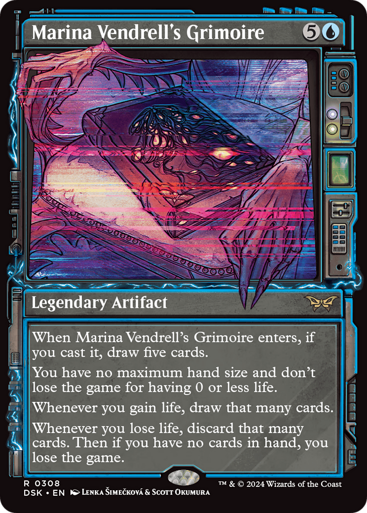 Marina Vendrell's Grimoire (DSK-308) (Showcase)