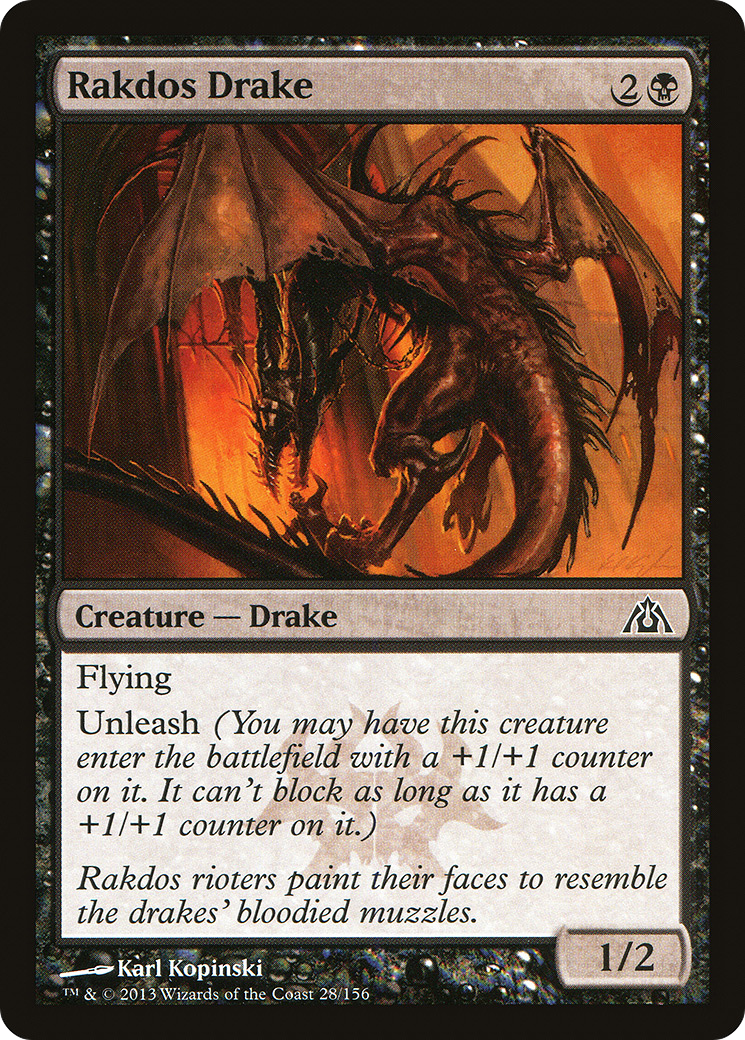 Rakdos Drake (DGM-028)