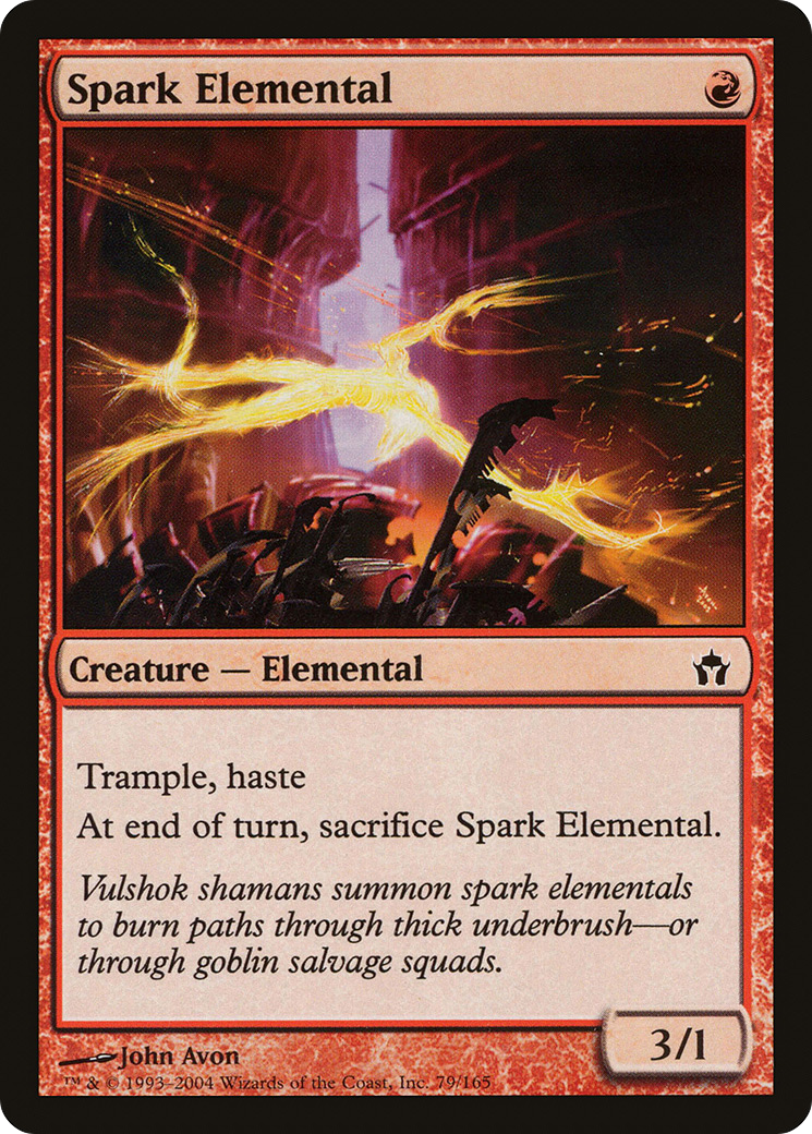 Spark Elemental (5DN-079) (Foil)