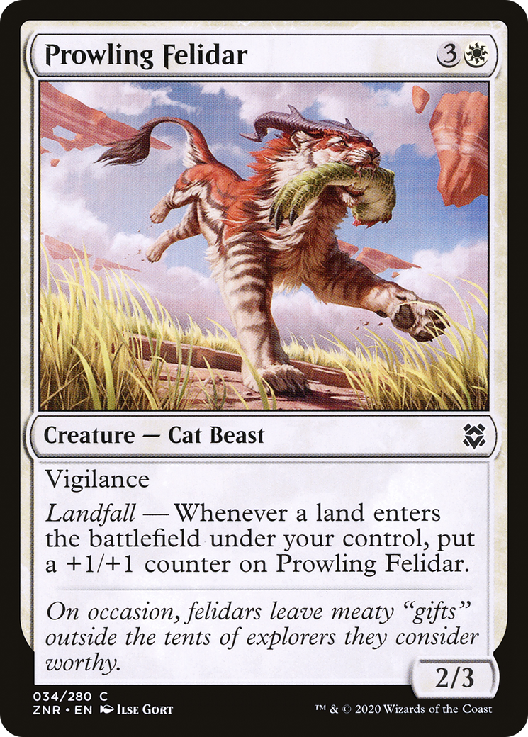 Prowling Felidar (ZNR-034)