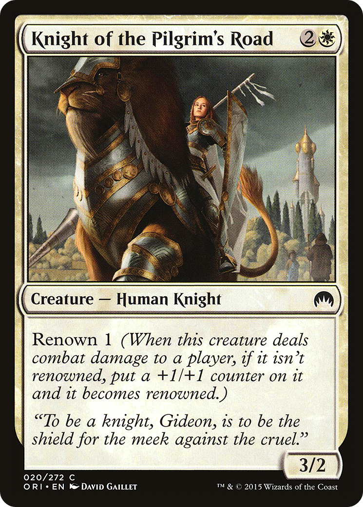Knight of the Pilgrim's Road (ORI-020)