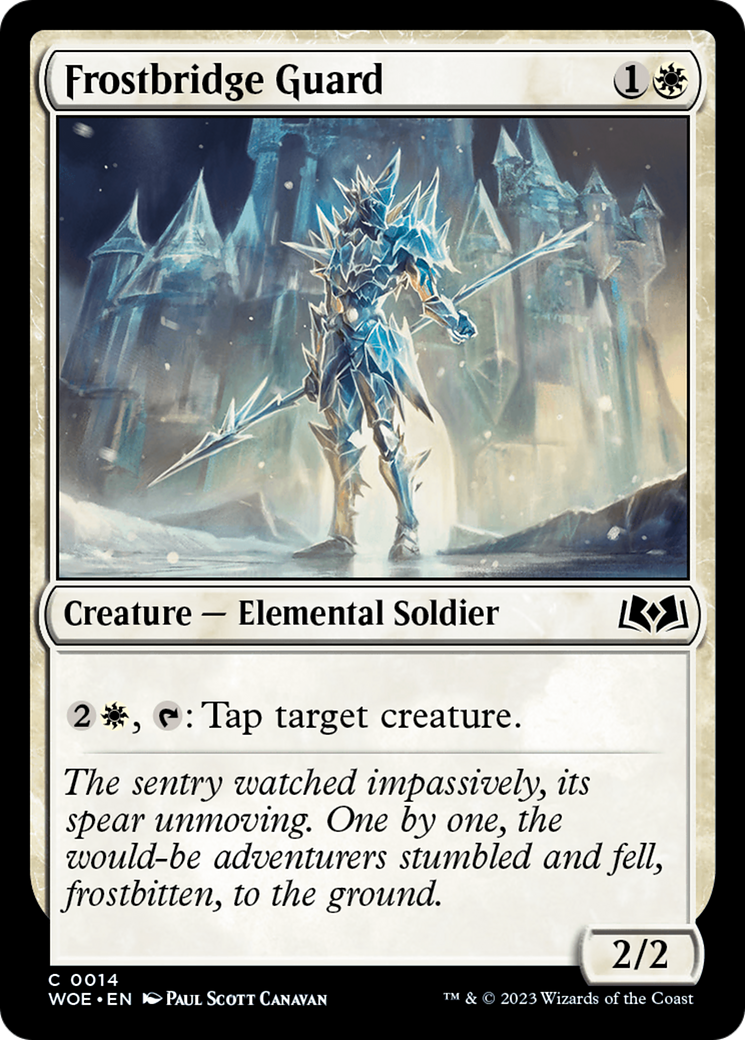 Frostbridge Guard (WOE-014) (Foil)