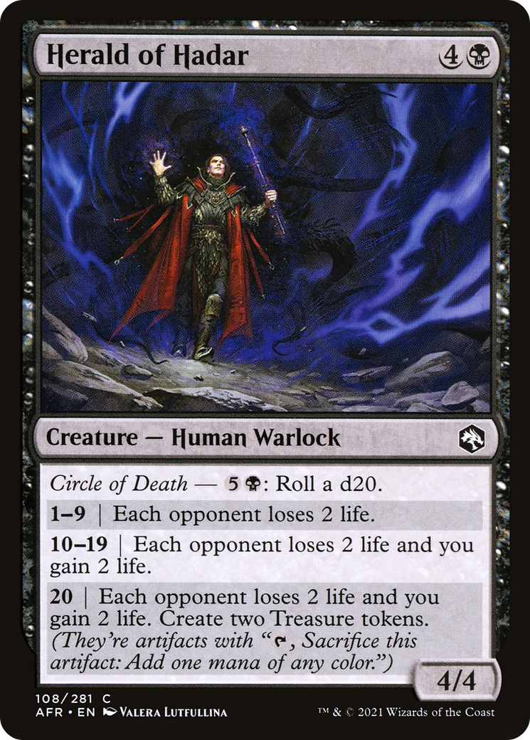 Herald of Hadar (AFR-108) (Foil)