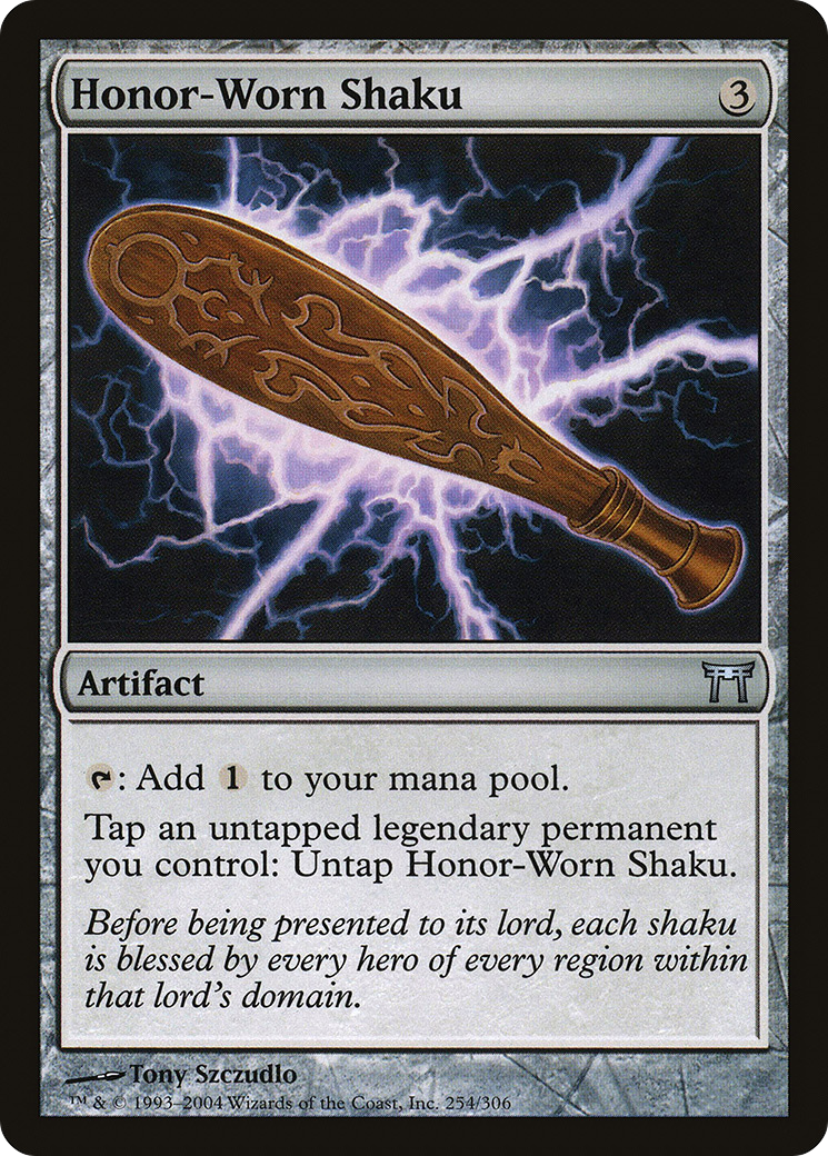 Honor-Worn Shaku (CHK-254) (Foil)