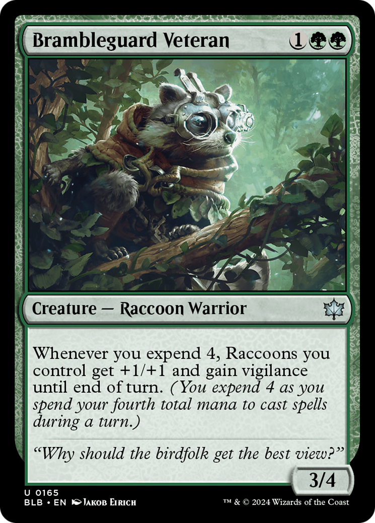 Brambleguard Veteran (BLB-165) (Foil)