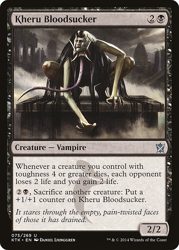 Kheru Bloodsucker (KTK-075) (Foil)